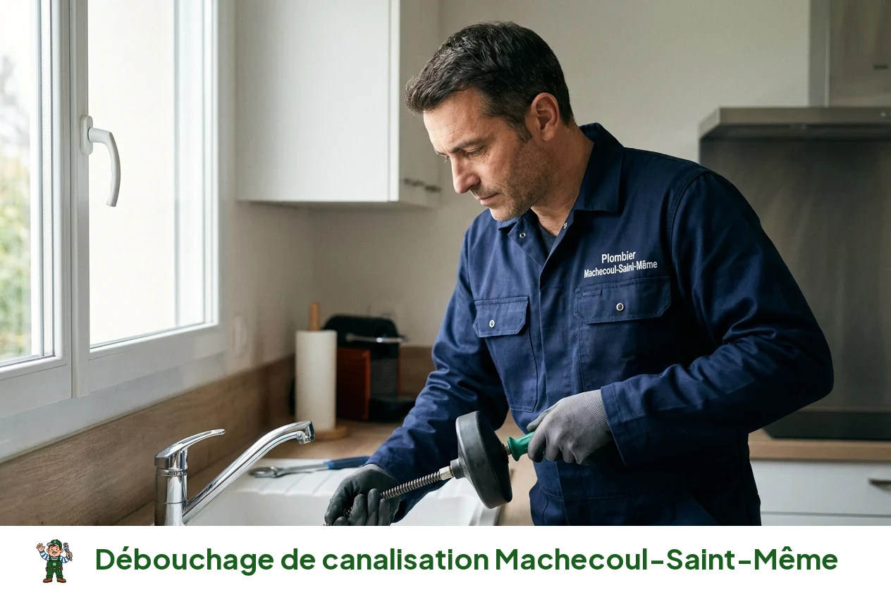 Débouchage de canalisation à Machecoul-Saint-Même