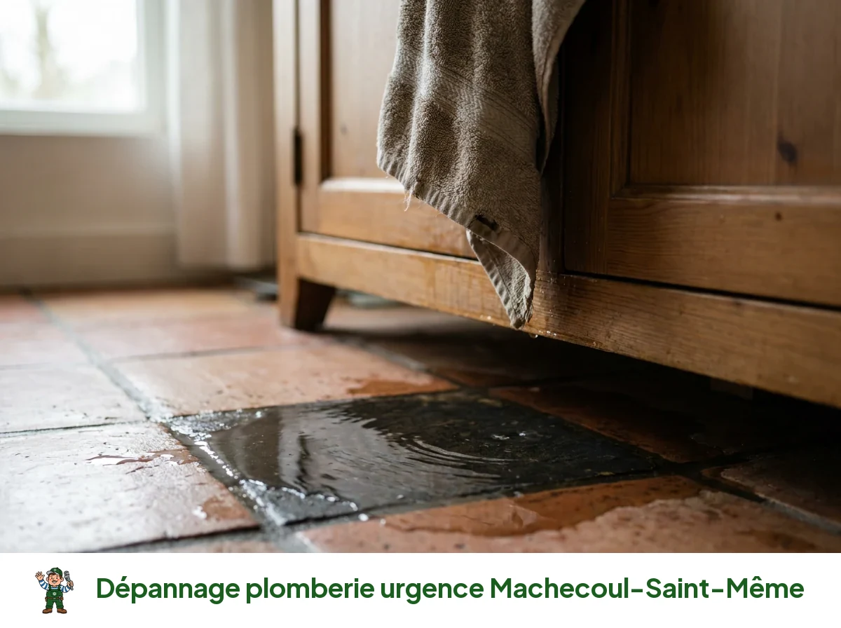 Dépannage plomberie urgence à Machecoul-Saint-Même