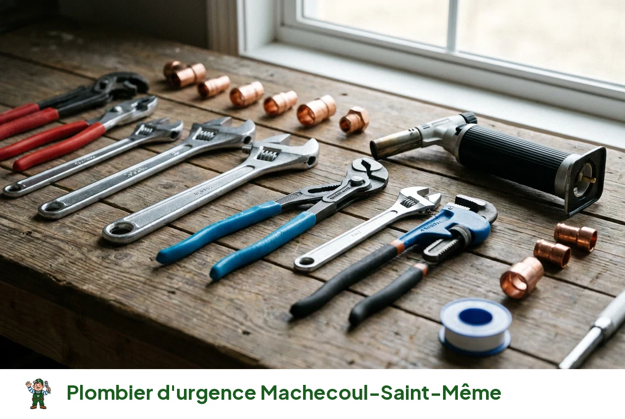 Plombier d'urgence à Machecoul-Saint-Même