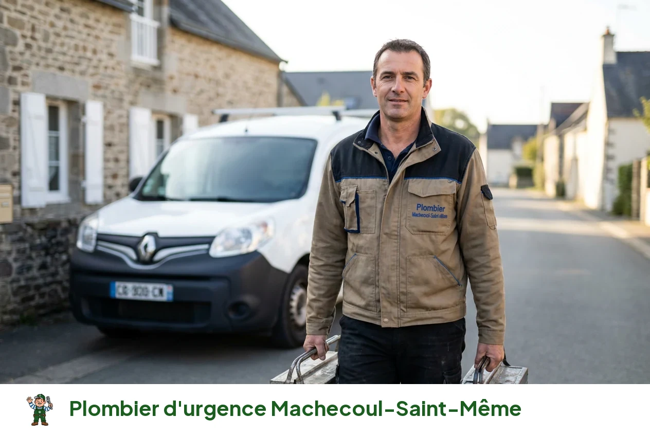 Plombier d'urgence à Machecoul-Saint-Même