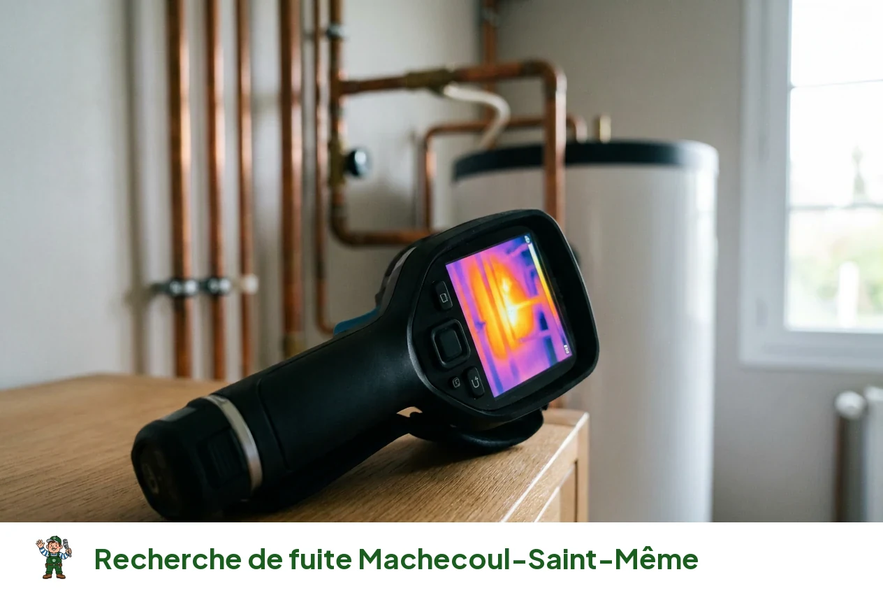 Recherche de fuite à Machecoul-Saint-Même