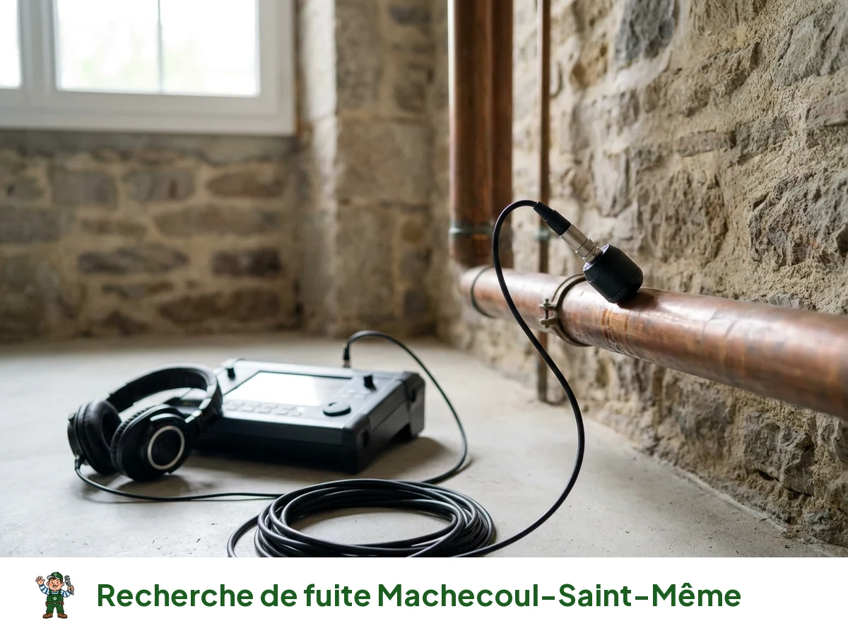 Recherche de fuite à Machecoul-Saint-Même