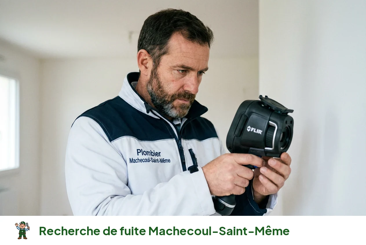 Recherche de fuite à Machecoul-Saint-Même