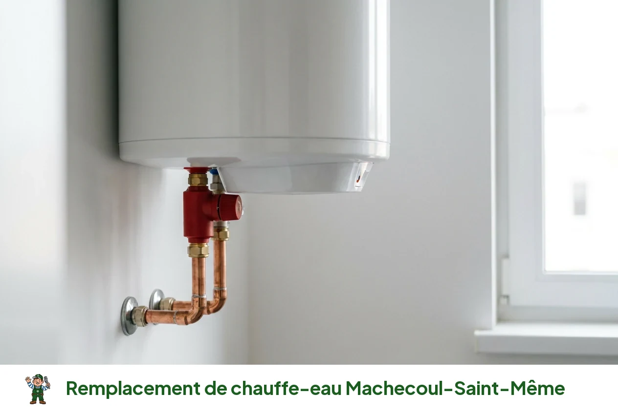 Remplacement de chauffe-eau à Machecoul-Saint-Même