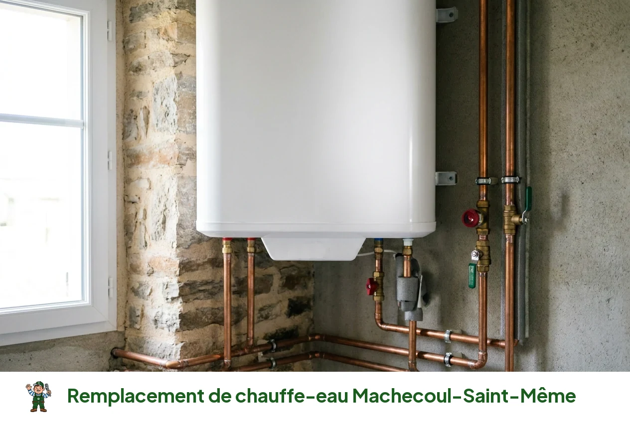 Remplacement de chauffe-eau à Machecoul-Saint-Même