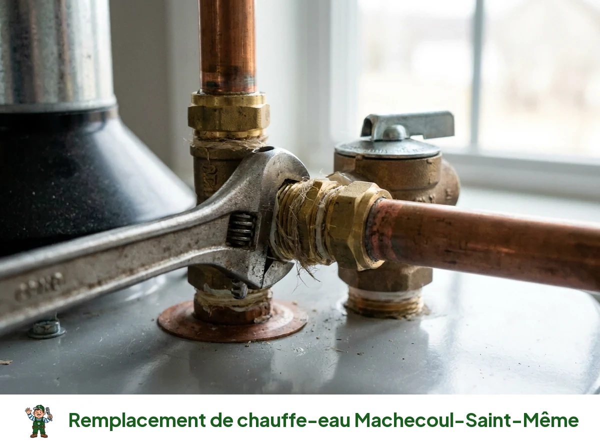 Remplacement de chauffe-eau à Machecoul-Saint-Même