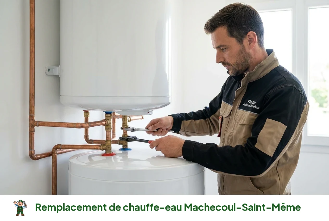 Remplacement de chauffe-eau à Machecoul-Saint-Même