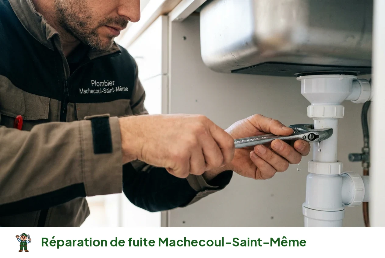 Réparation de fuite à Machecoul-Saint-Même